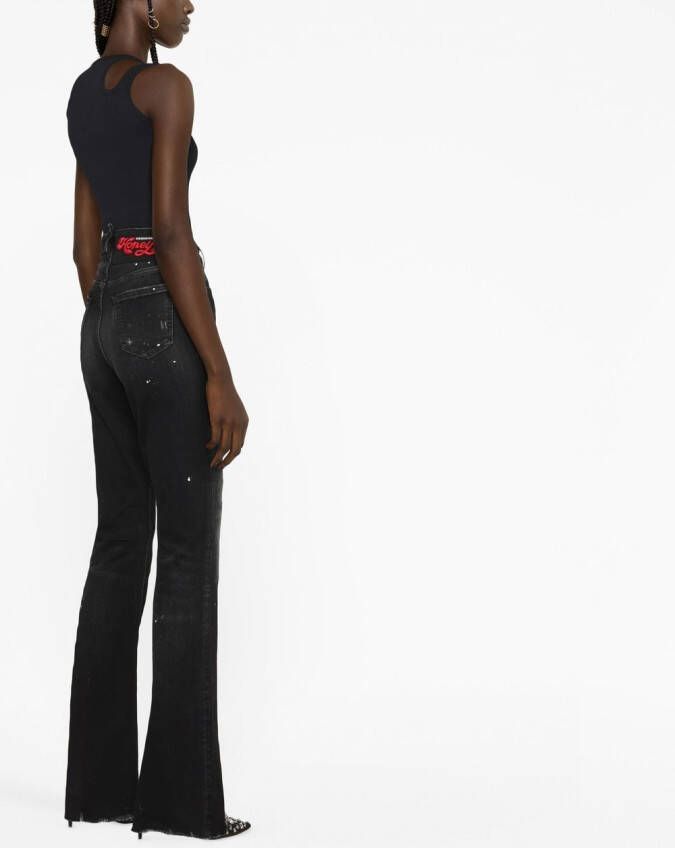 DSQUARED2 Flared jeans Zwart