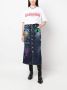 DSQUARED2 distressed patch-detail denim skirt Blauw - Thumbnail 2