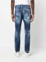 Dsquared2 distressed skinny jeans Blauw - Thumbnail 4