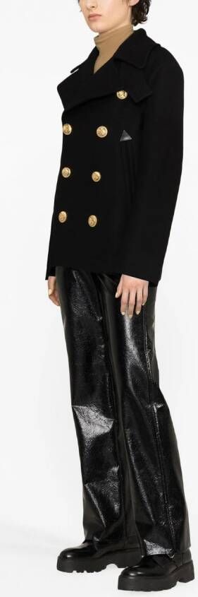 DSQUARED2 double-breasted jacket Zwart