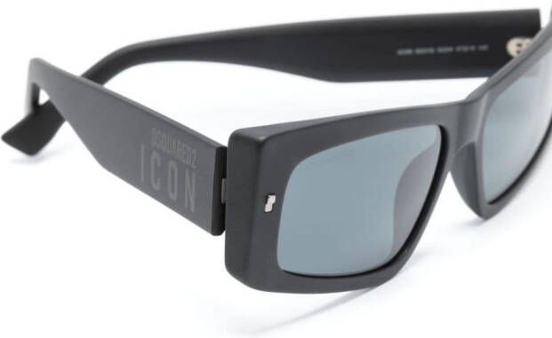 Dsquared2 Eyewear Zonnebril met rechthoekig montuur Zwart