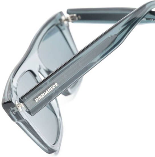 Dsquared2 Eyewear Zonnebril met vierkant montuur Grijs
