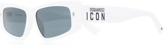 Dsquared2 Eyewear Zonnebril met vierkant montuur Wit