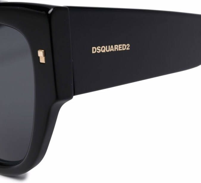 Dsquared2 Eyewear Zonnebril met cat-eye montuur Zwart