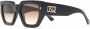DSQUARED2 EYEWEAR Zonnebril met oversized montuur Zwart - Thumbnail 2