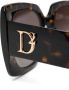 Dsquared2 Eyewear Zonnebril met schildpadschild design Bruin - Thumbnail 3