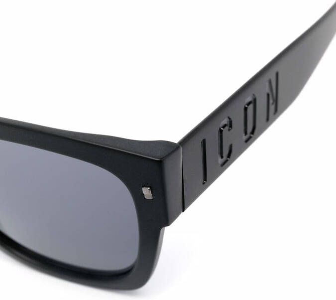 Dsquared2 Eyewear Zonnebril met vierkant montuur Zwart