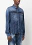 DSQUARED2 faded denim shirt Blauw - Thumbnail 3