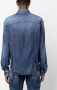 DSQUARED2 faded denim shirt Blauw - Thumbnail 4