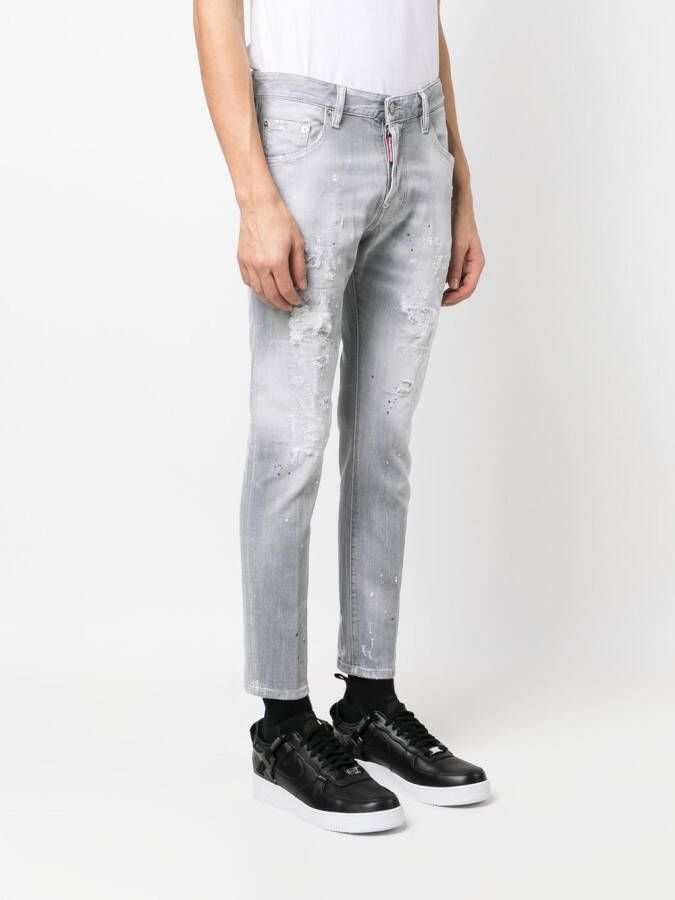 Dsquared2 Slim-fit jeans Grijs