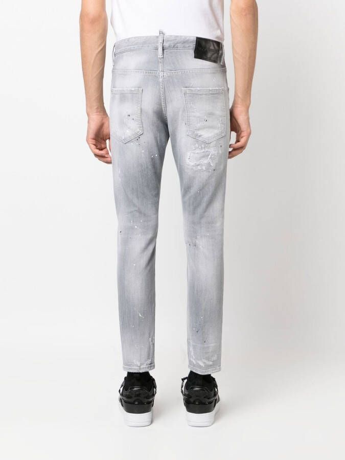 Dsquared2 Slim-fit jeans Grijs