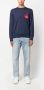 DSQUARED2 Trui met esdoornblad-patroon Blauw - Thumbnail 2