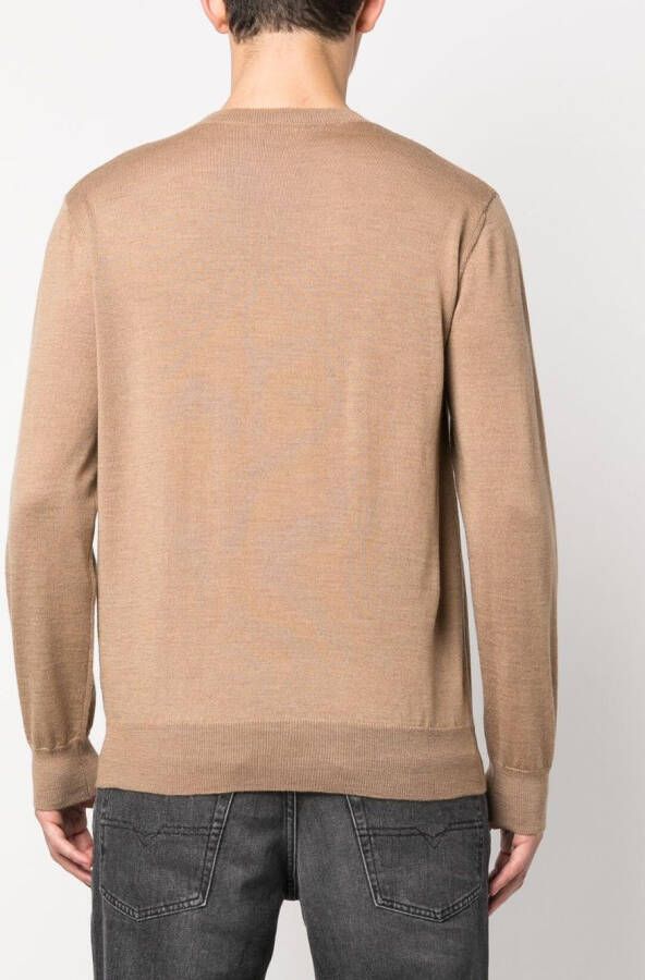 DSQUARED2 Fijngebreide trui Beige