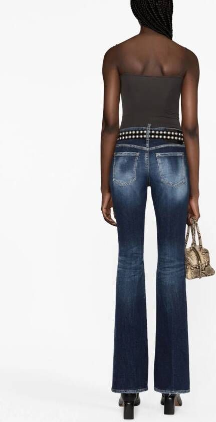 Dsquared2 Flared jeans Blauw