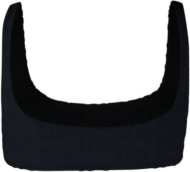 Dsquared2 Bikinitop met logo Zwart