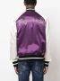 DSQUARED2 Bomberjack met geborduurde bloemen Paars - Thumbnail 4