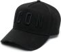 DSQUARED2 geborduurd pictogram baseball cap Zwart - Thumbnail 2