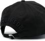 DSQUARED2 geborduurd pictogram baseball cap Zwart - Thumbnail 4