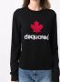 DSQUARED2 Gebreide trui Zwart - Thumbnail 5
