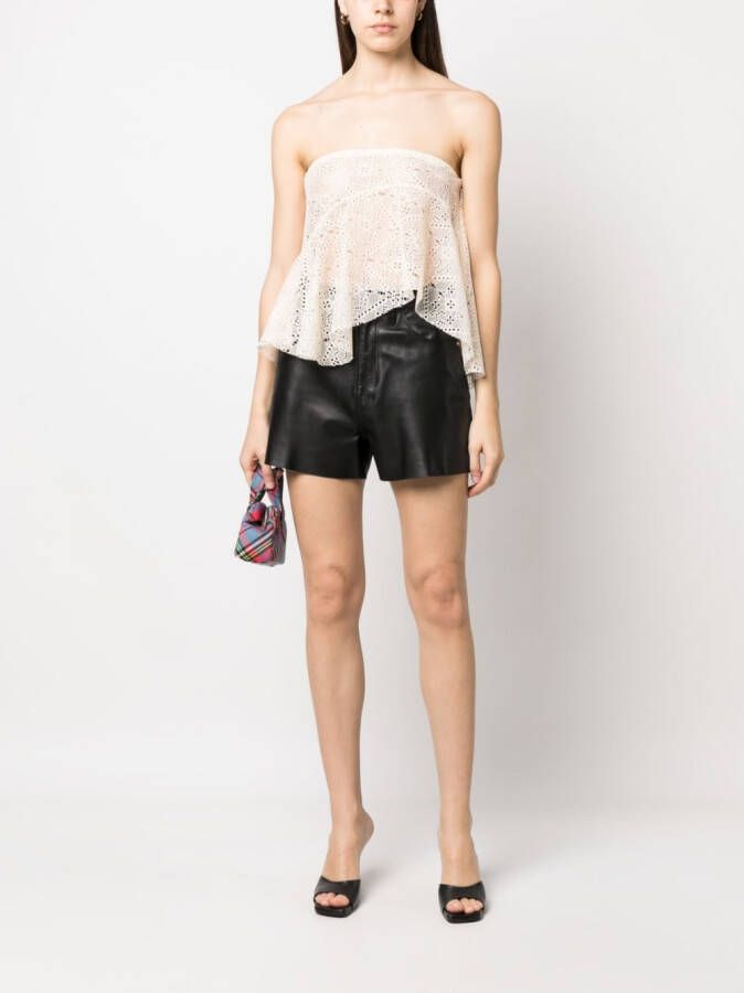 DSQUARED2 Gedrapeerde top Beige