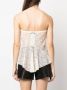 DSQUARED2 Gedrapeerde top Beige - Thumbnail 4