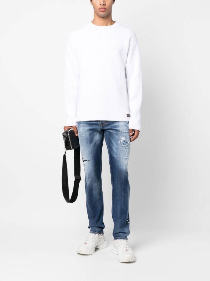 DSQUARED2 Gerafelde jeans Blauw