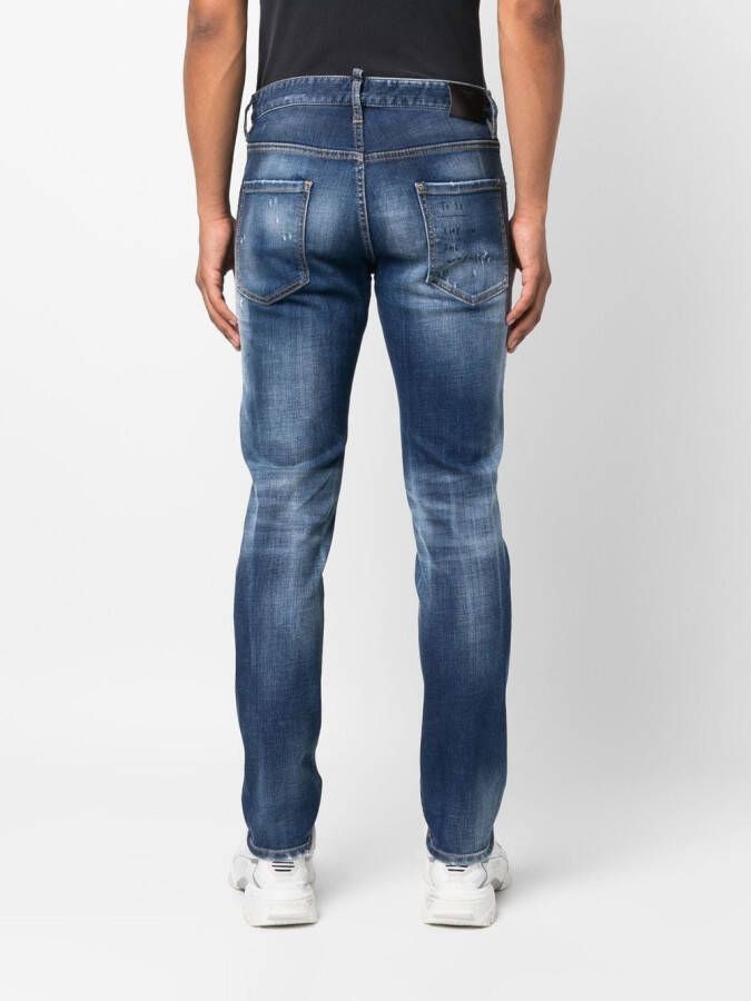 DSQUARED2 Gerafelde jeans Blauw