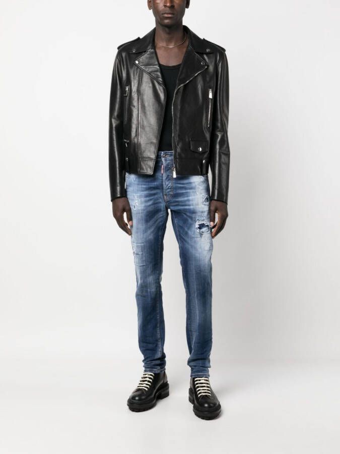 DSQUARED2 Gerafelde jeans Blauw