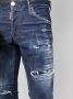 Dsquared2 Gerafelde jeans Blauw - Thumbnail 5