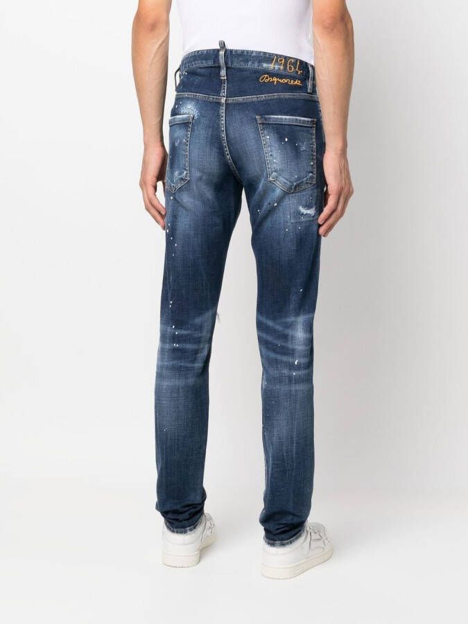 DSQUARED2 Gerafelde jeans Blauw