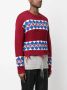 DSQUARED2 Gerafelde trui Rood - Thumbnail 3