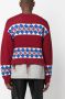 DSQUARED2 Gerafelde trui Rood - Thumbnail 4