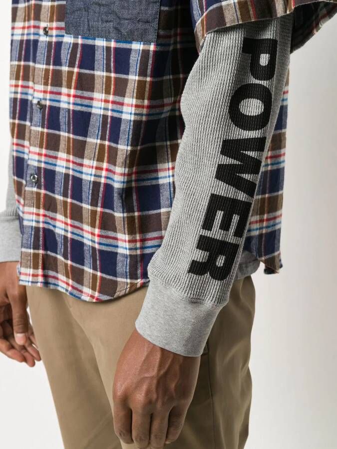 DSQUARED2 Geruit overhemd Bruin