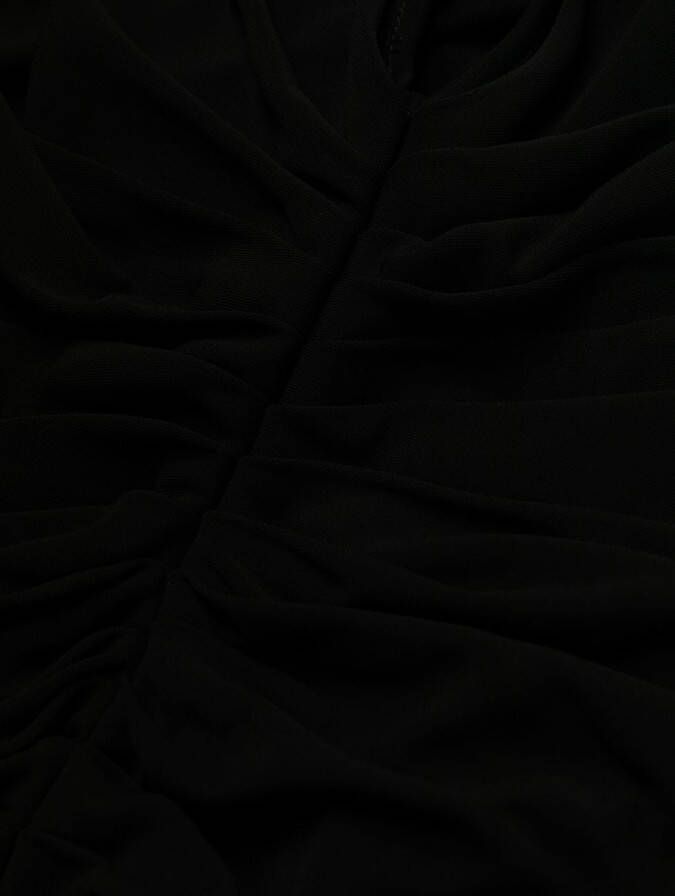 Dsquared2 Gesmockte midi-jurk Zwart