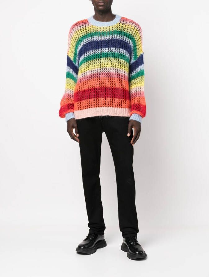 DSQUARED2 Gestreepte trui Blauw