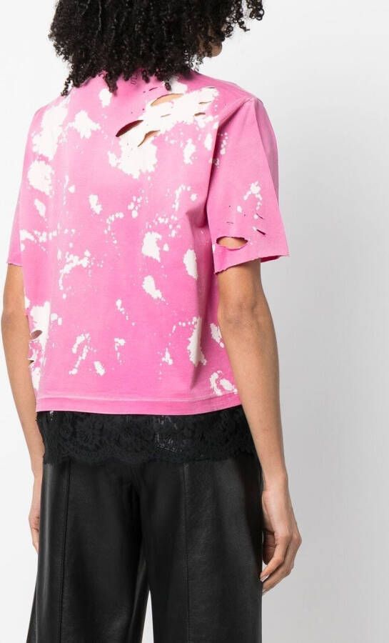 Dsquared2 Gerafeld T-shirt Roze