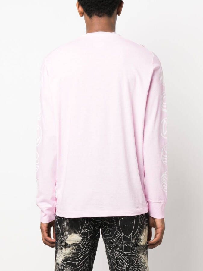Dsquared2 Sweater met print Roze