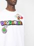 DSQUARED2 graphic-print short-sleeve T-shirt Wit - Thumbnail 5