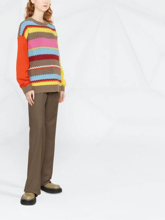DSQUARED2 Grofgebreide trui Bruin