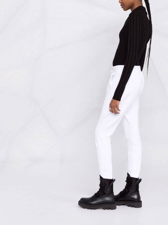 DSQUARED2 High waist broek Wit