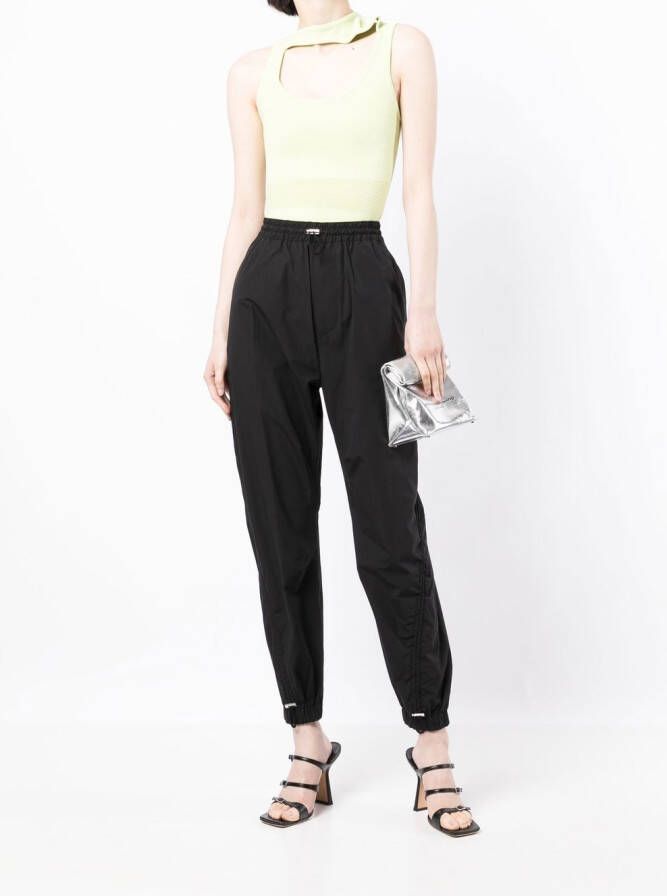 DSQUARED2 High waist broek Zwart