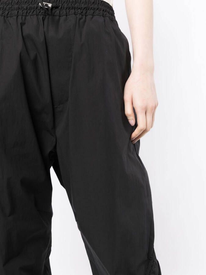 DSQUARED2 High waist broek Zwart