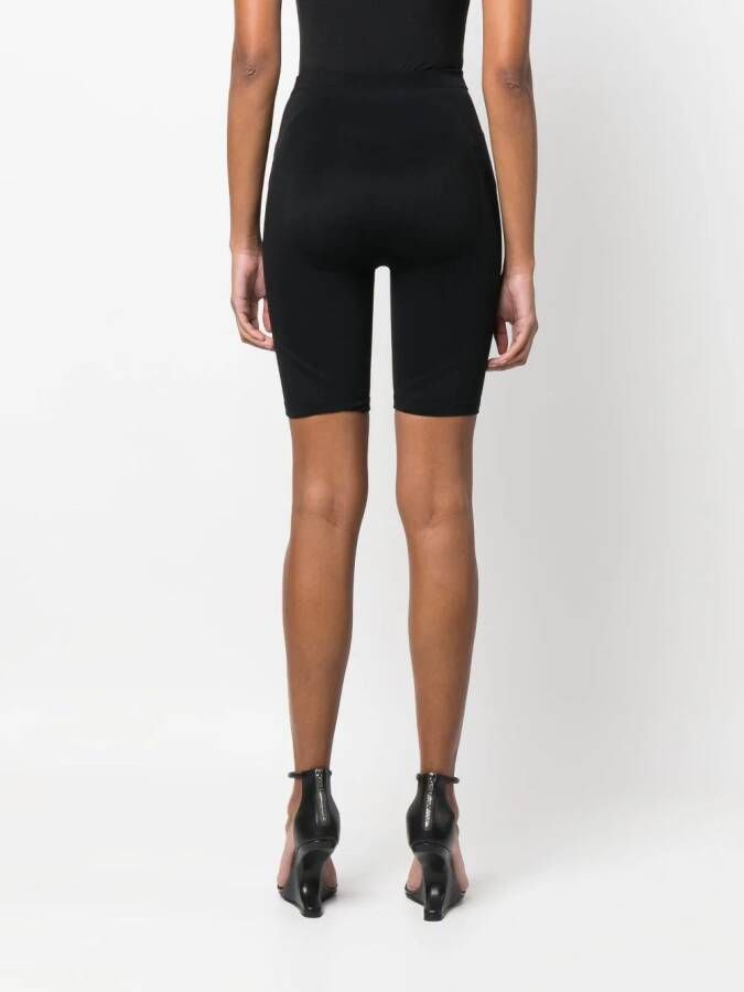 DSQUARED2 High waist shorts Zwart