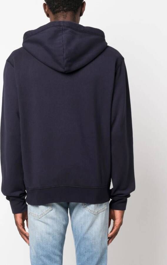 DSQUARED2 Hoodie met logoprint Blauw