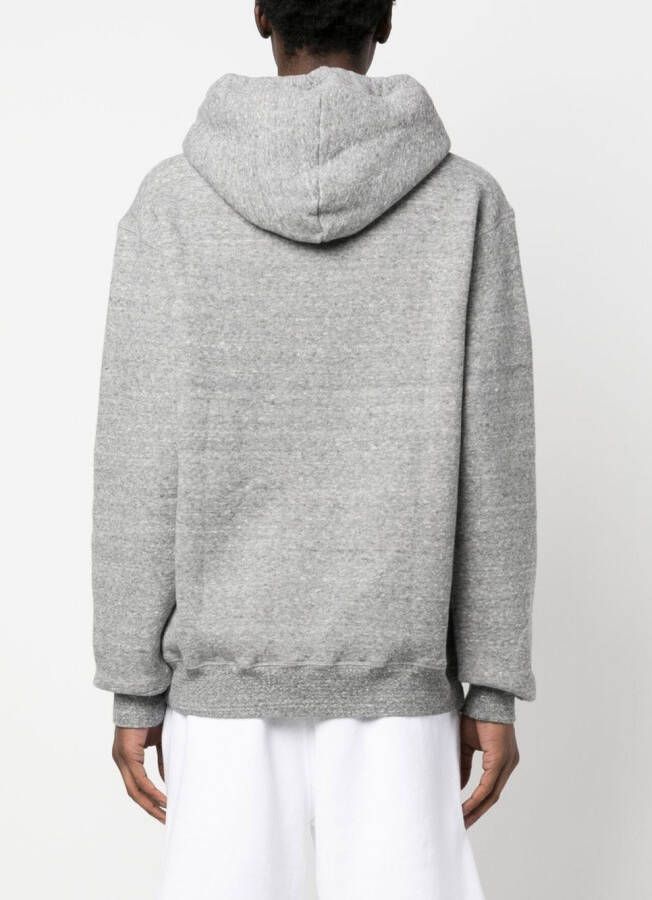 DSQUARED2 Hoodie met logoprint Grijs