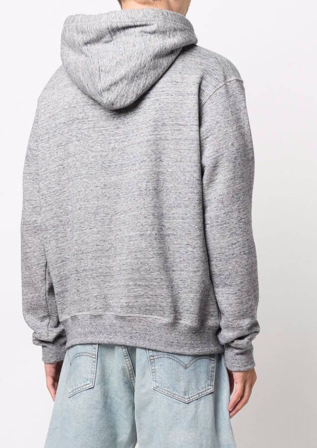 DSQUARED2 Hoodie met logoprint Grijs