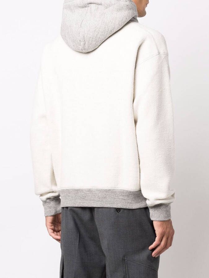 DSQUARED2 Hoodie met logoprint Grijs