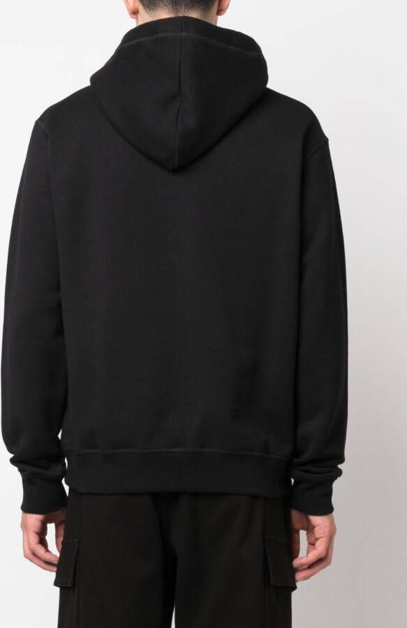 DSQUARED2 Hoodie met logoprint Zwart