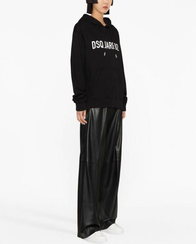 Dsquared2 Hoodie met logoprint Zwart