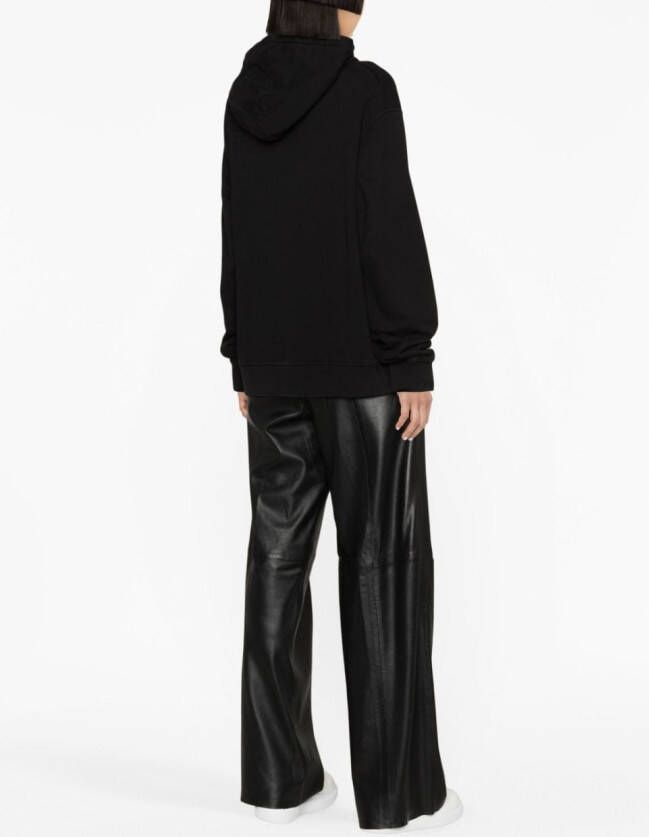 DSQUARED2 Hoodie met logoprint Zwart